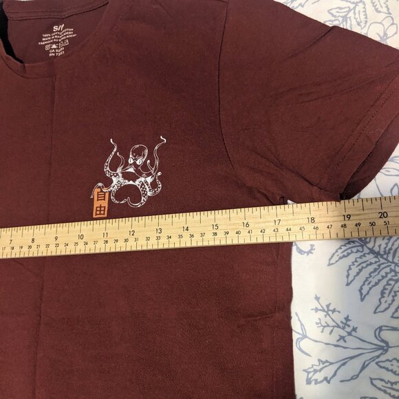 Japanese Octopus T-shirt - Picture 7 of 8